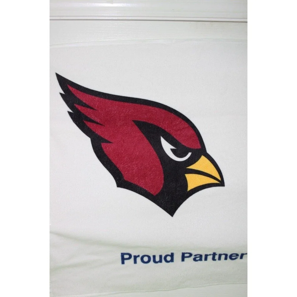 WinCraft Arizona Cardinals Hundai 100% Cotton 29 x 60